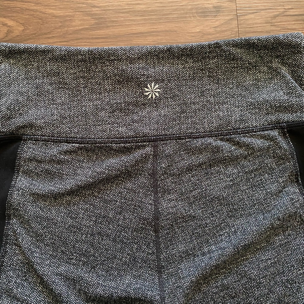 Athleta Metro Drifter High Rise Leggings Herringbone Womens Size M - Picture 6 of 9